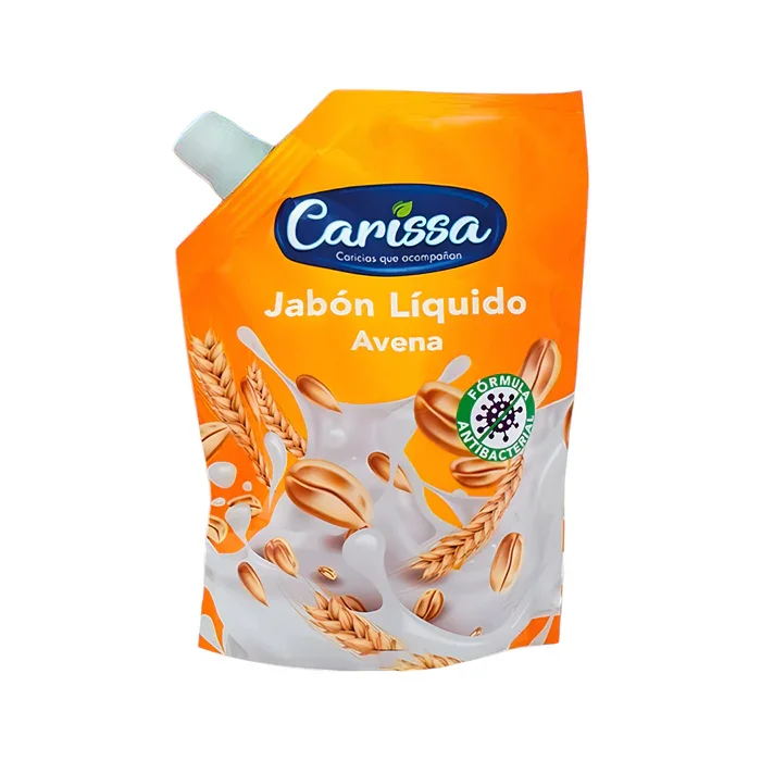 jabon liquido avena 800ml carissa sachet