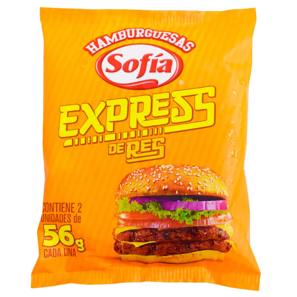 hamburguesa express res 56g
