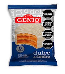 alfajor genio vainilla