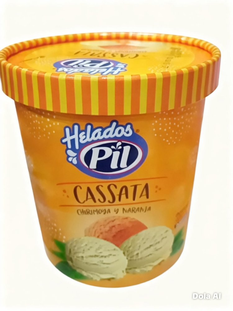helado pil casatta chirimoya naranja 900ml