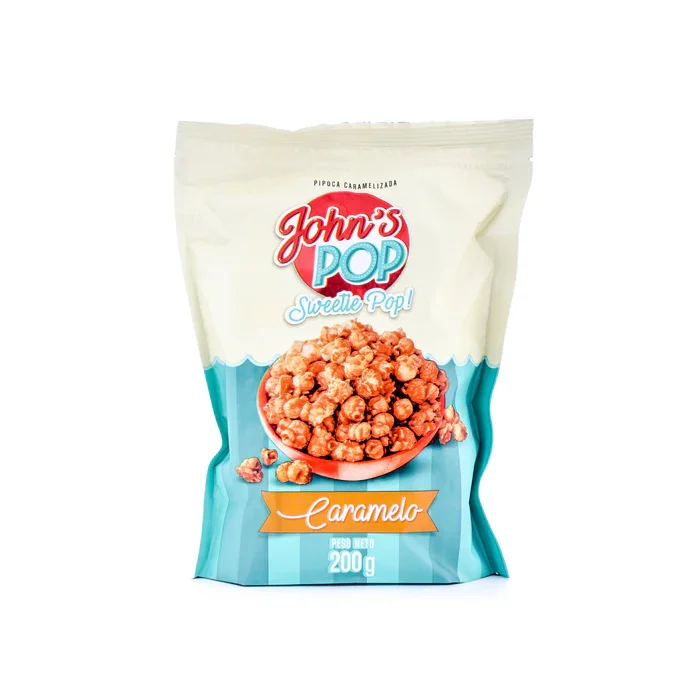 pipoca jhons pop caramelo 200g