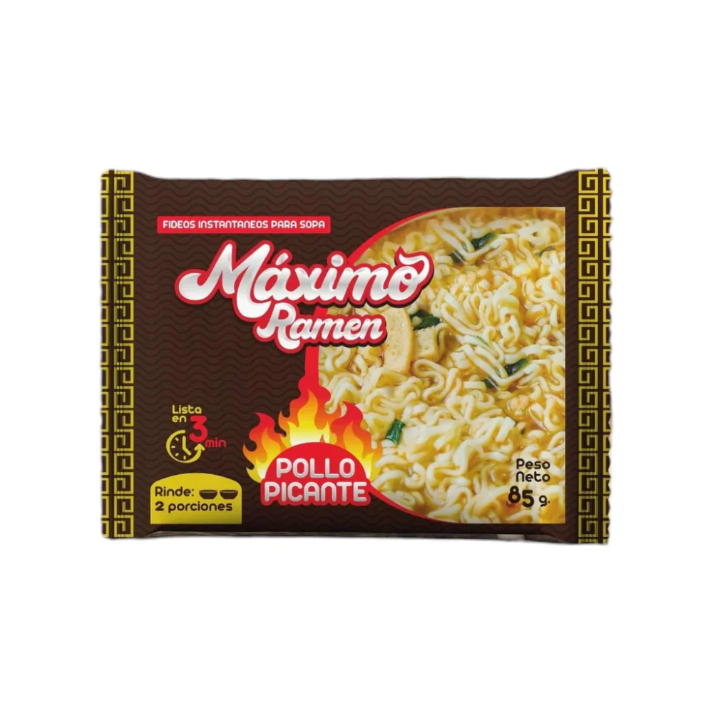 maximo ramen pollo picante 85g