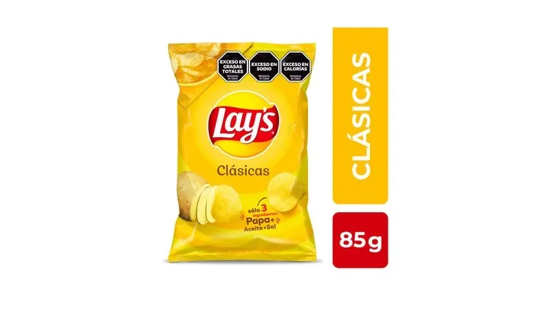 papas lay's 85g