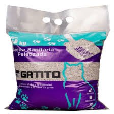 arena para gato 5kg manzana