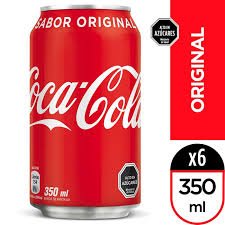 coca cola en lata 350ml