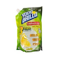 lav vajillas todo brillo 900ml sachet