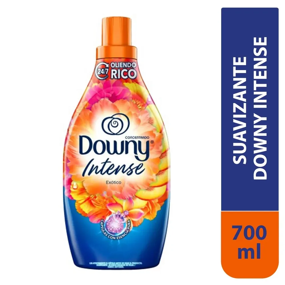 downy intense exotico 700ml suavizante