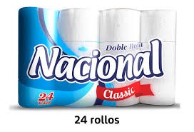 higienico nacional 24 rollos