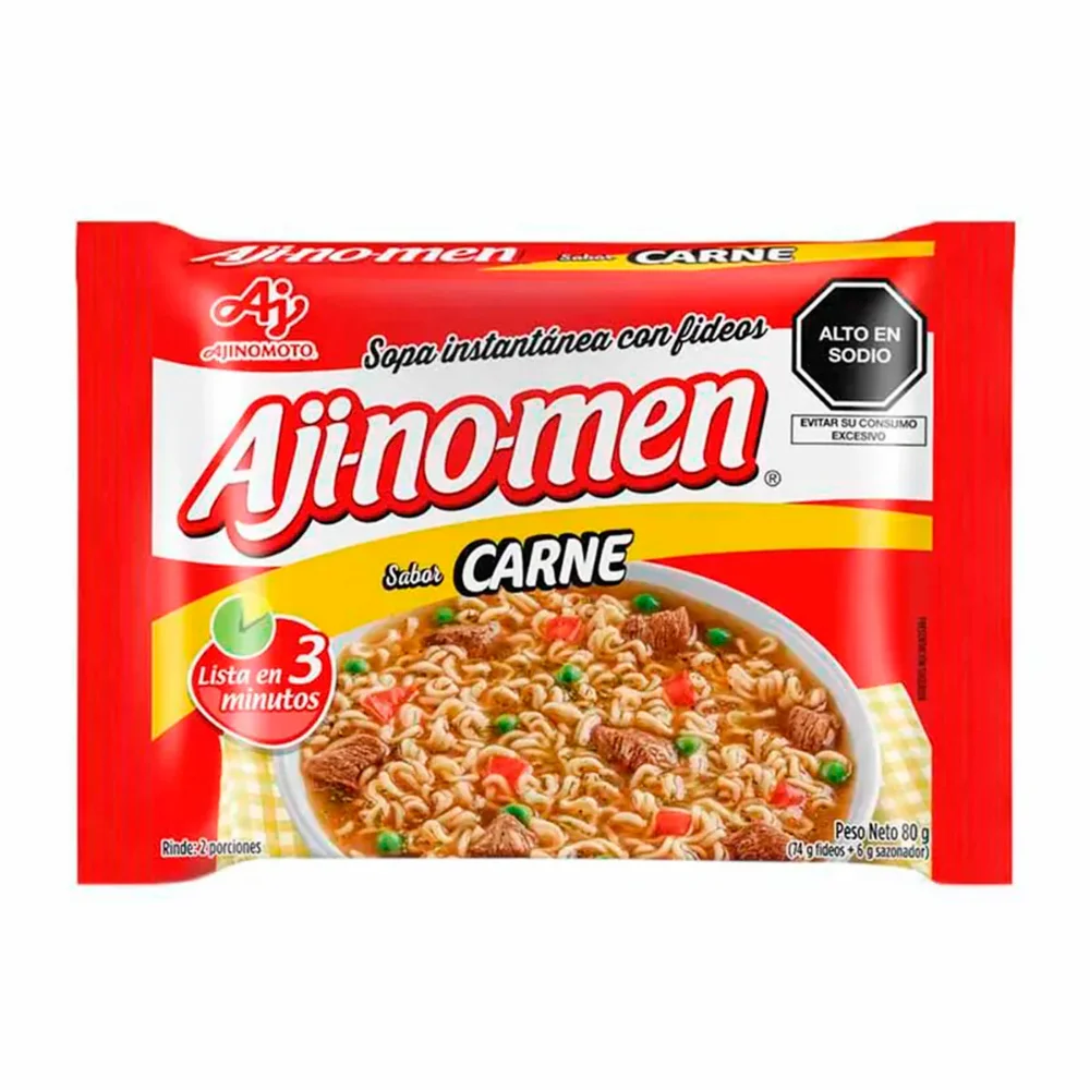 aji no men carne bolsa