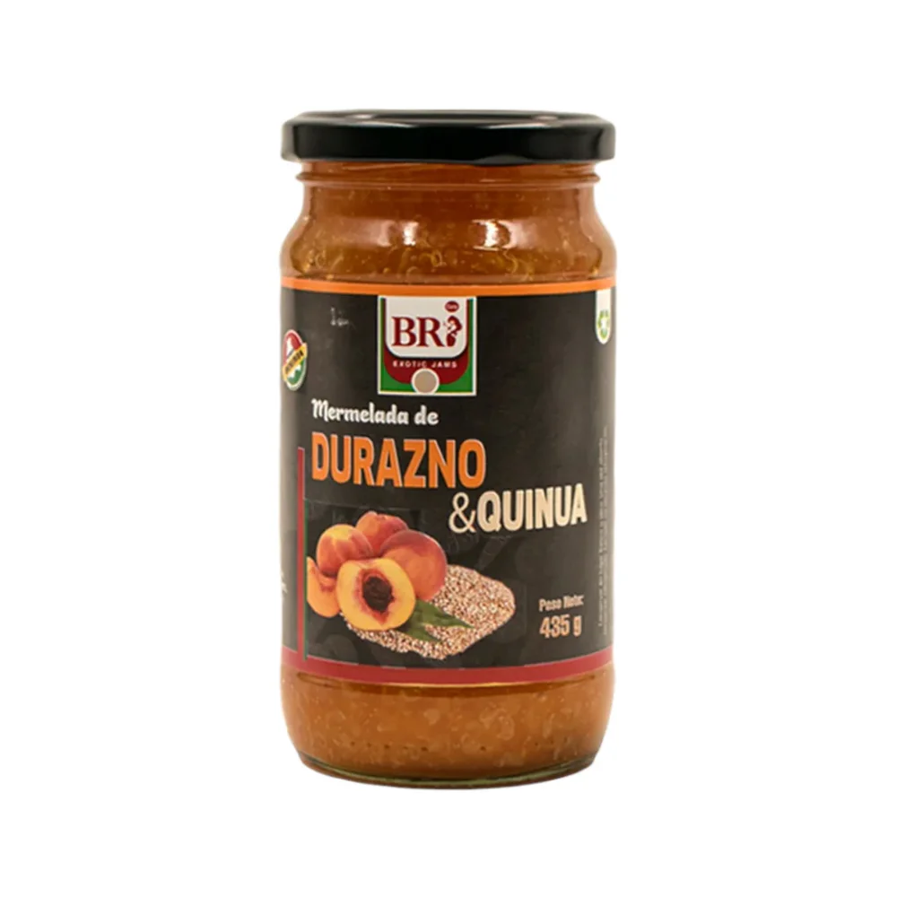 mermelada durazno y quinua 435g