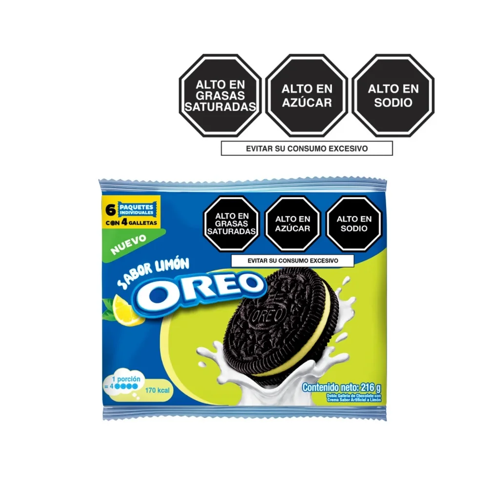 oreo limon 216g
