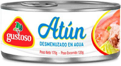 atun desmenuzado al agua gustoso