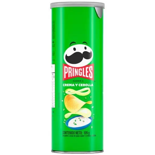papas pringles 104g crema y cebolla 104g