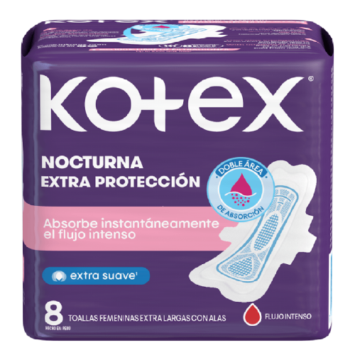 kotex noctuna extra proteccion