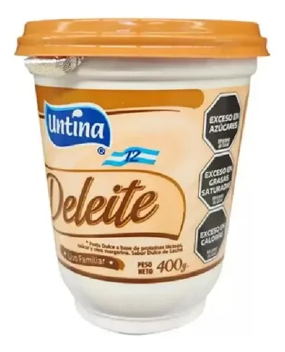 dulce de leche deleite 400g