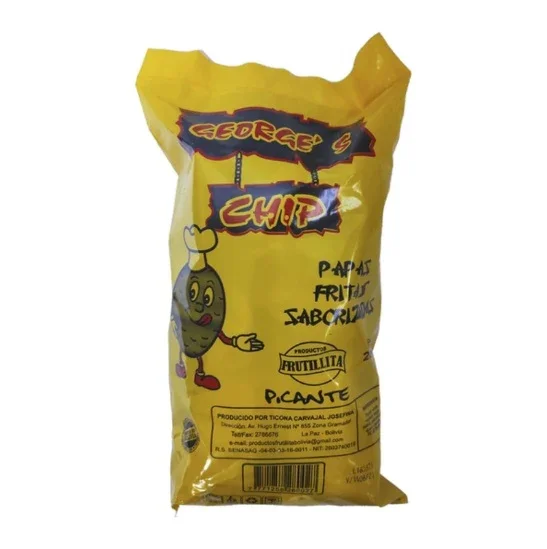 papas george chips picante 200g