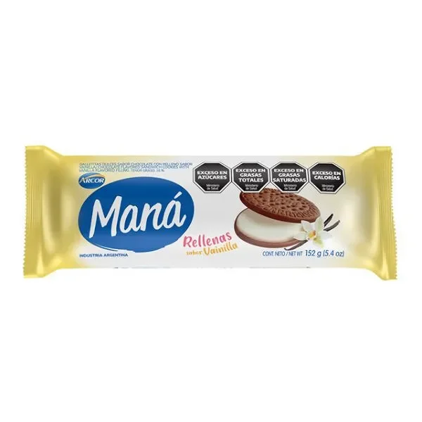 mana rellena vainilla