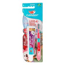 pack cepillo mas pasta dental para niño condor lilica