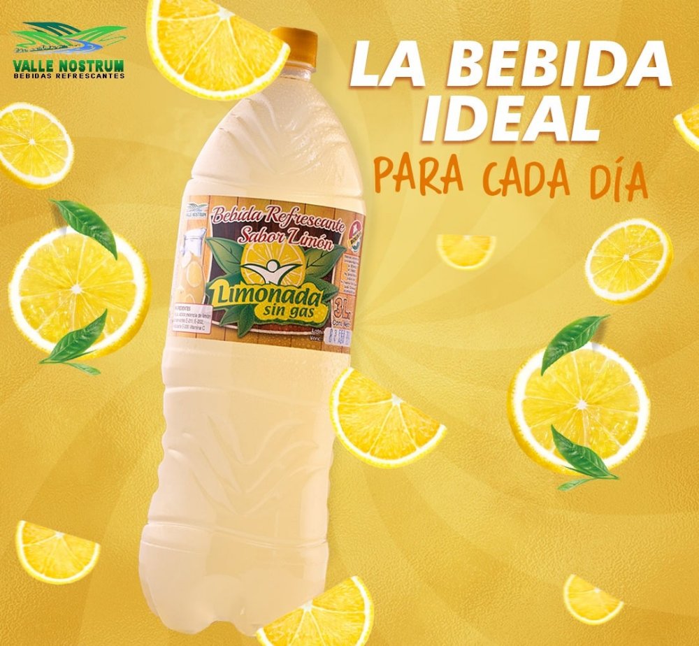 nostrum valle jugo de limonada 3l