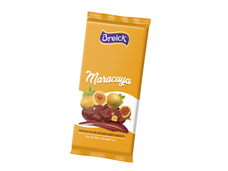 barra breik con relleno maracuya 95g