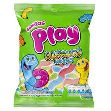 gomitas play gusanos acidos 50g