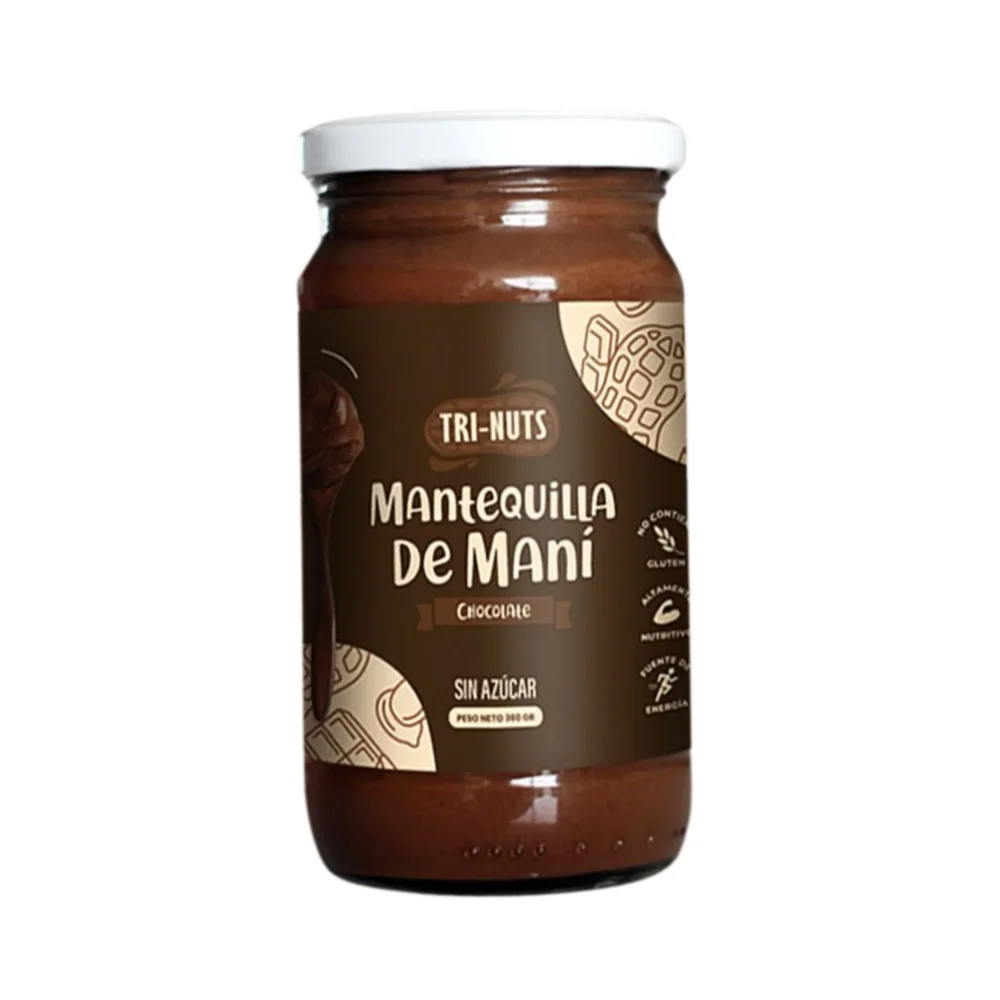 mantequilla de mani chocolate