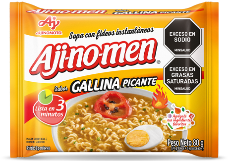 aji no men gallina picante bolsa