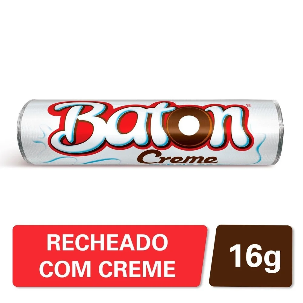 baton creme recheio ao leite16g