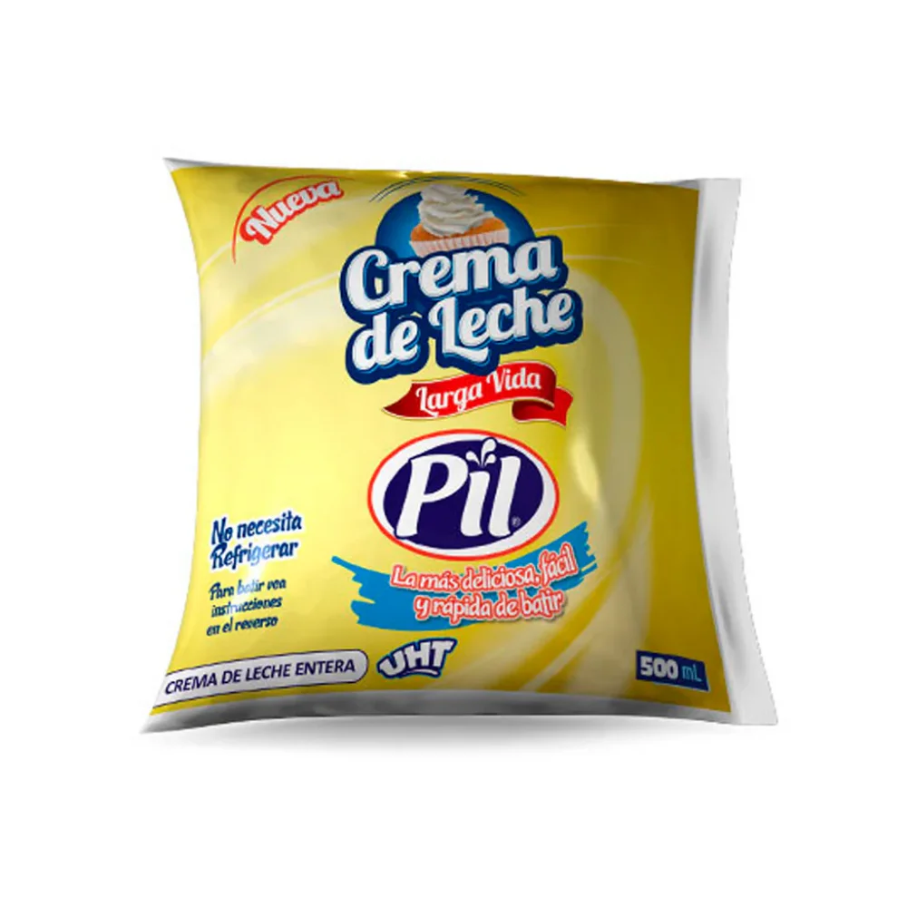 crema de leche pil 500g