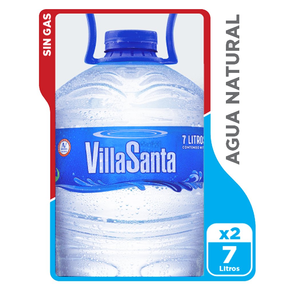 agua de 7l villa santa