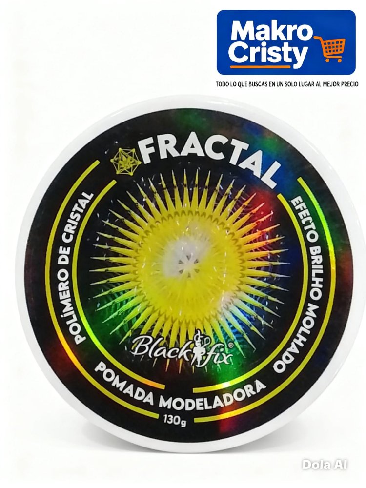 cera para cabello fractal efecto brillo 130g