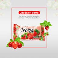 jabon nova frutilla 75g