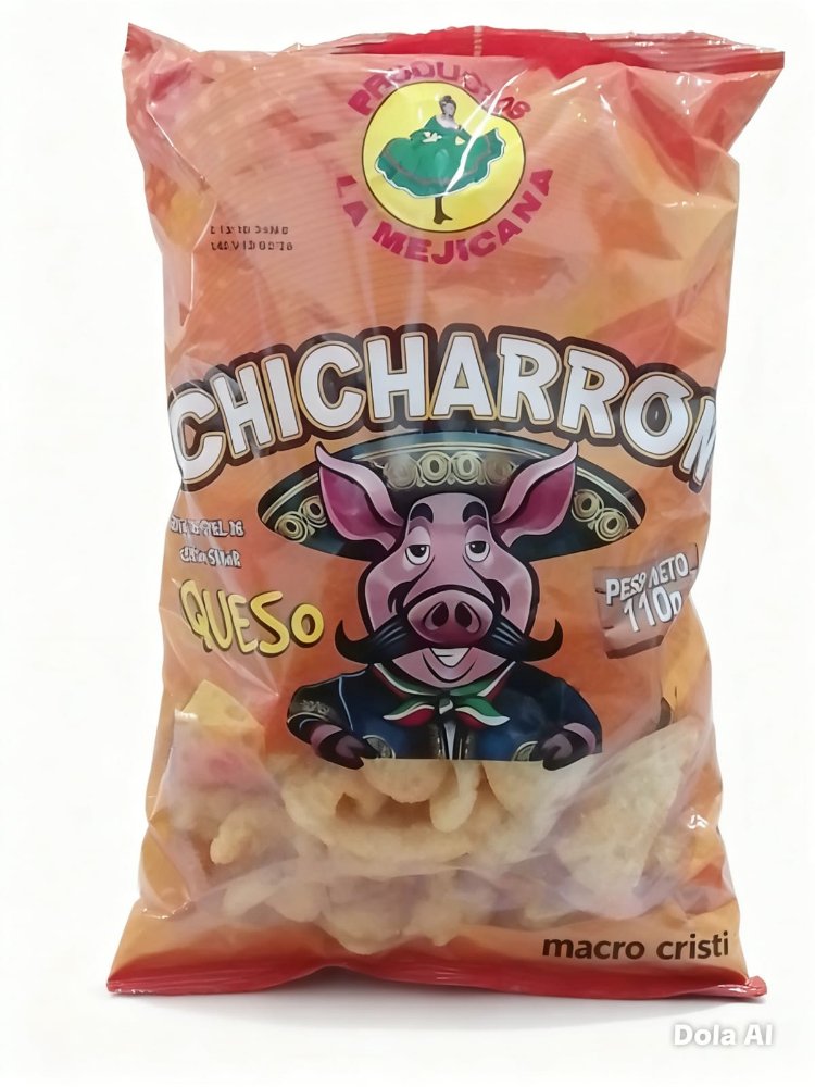 chicharron  queso la mejicana 110g