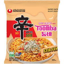 jin spicy y creamy 137g comida coreana