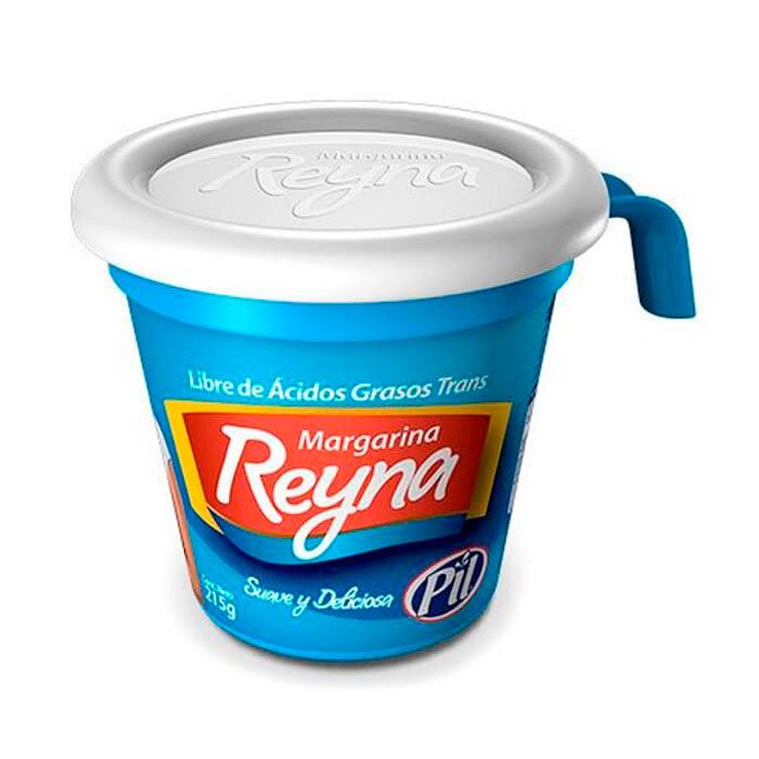margarina reyna vaso 210g