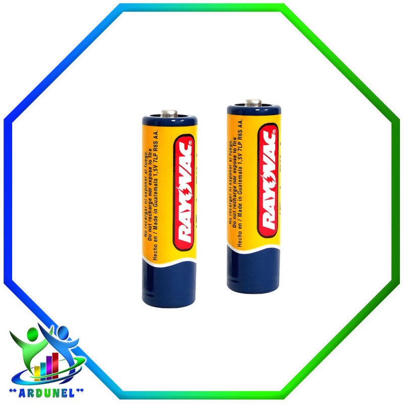 pilas rayovac aa par