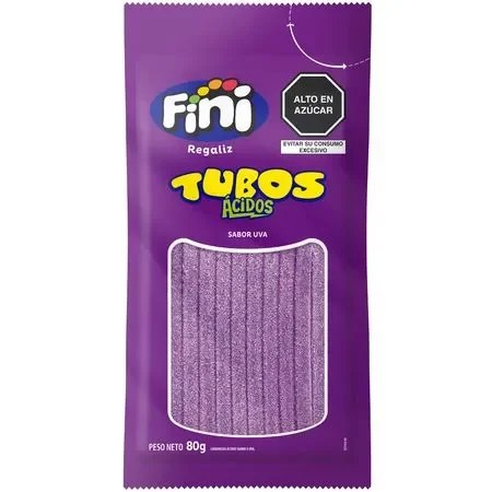 fini regaliz uva acido 80g