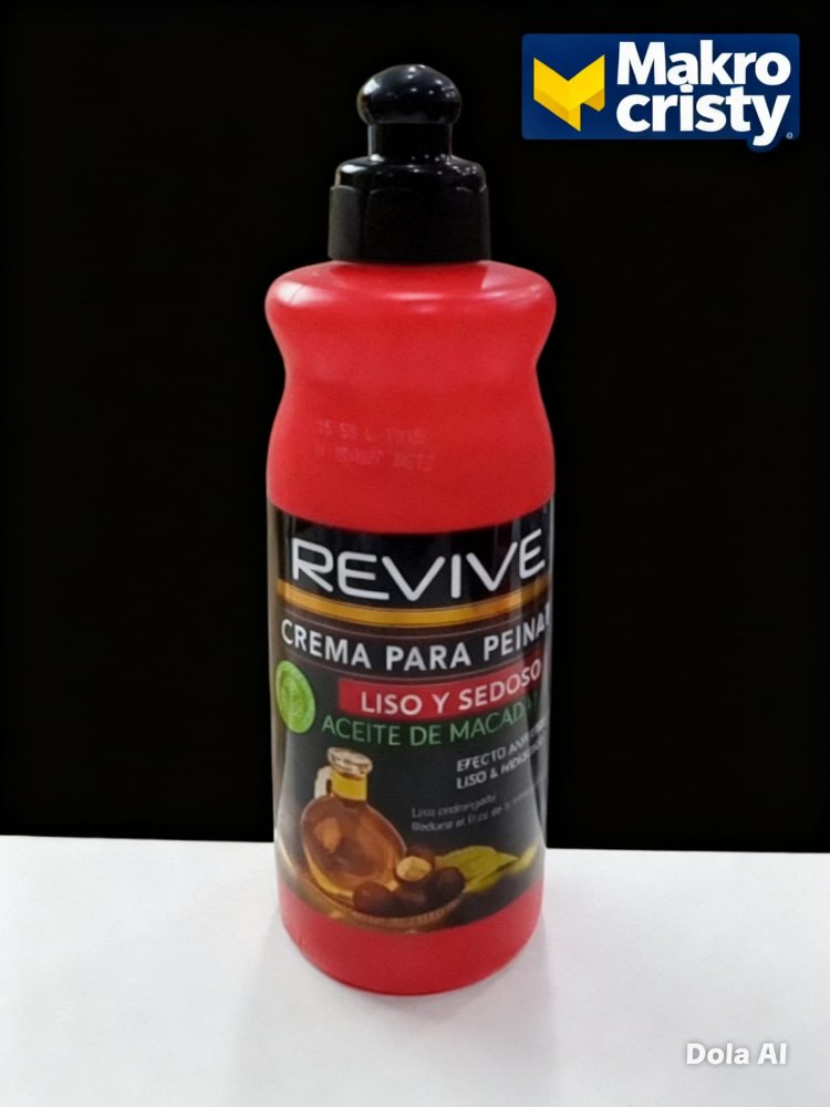 crema de peinar liso y sedoso revive