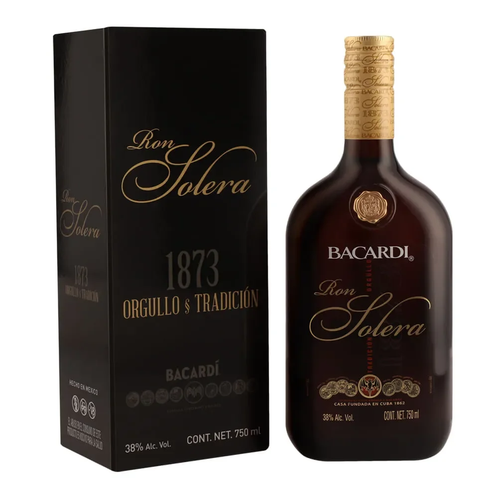 bacardi ron solera 750ml