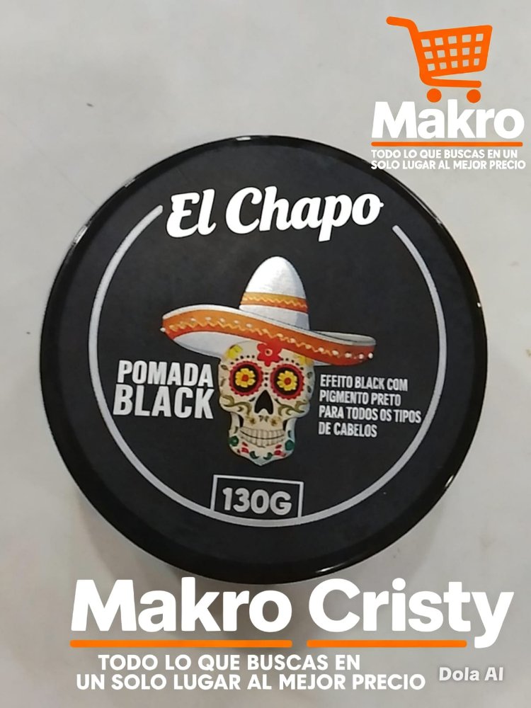 cera para cabello pomada black 130g