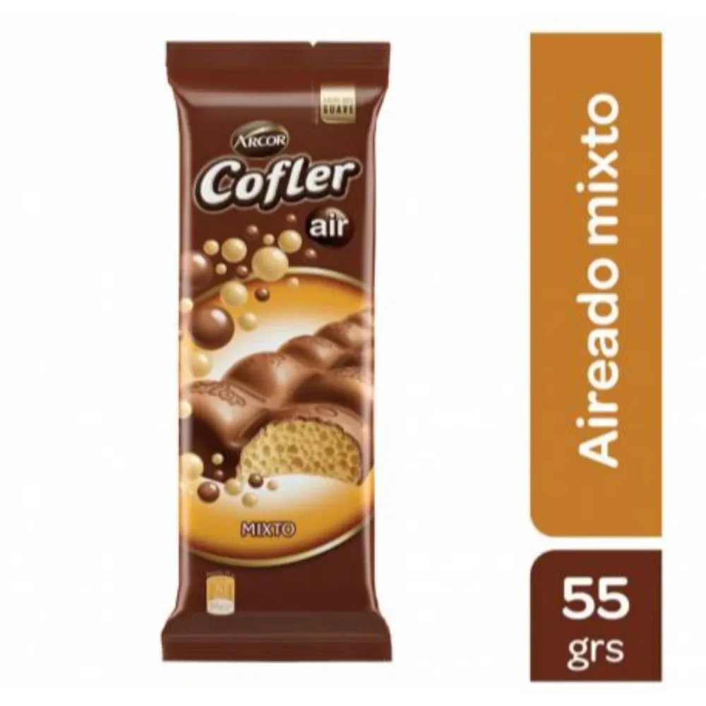 chocolate cofler air mixto 55g