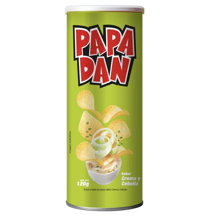 oferta papas dan crema y cebolla 120g