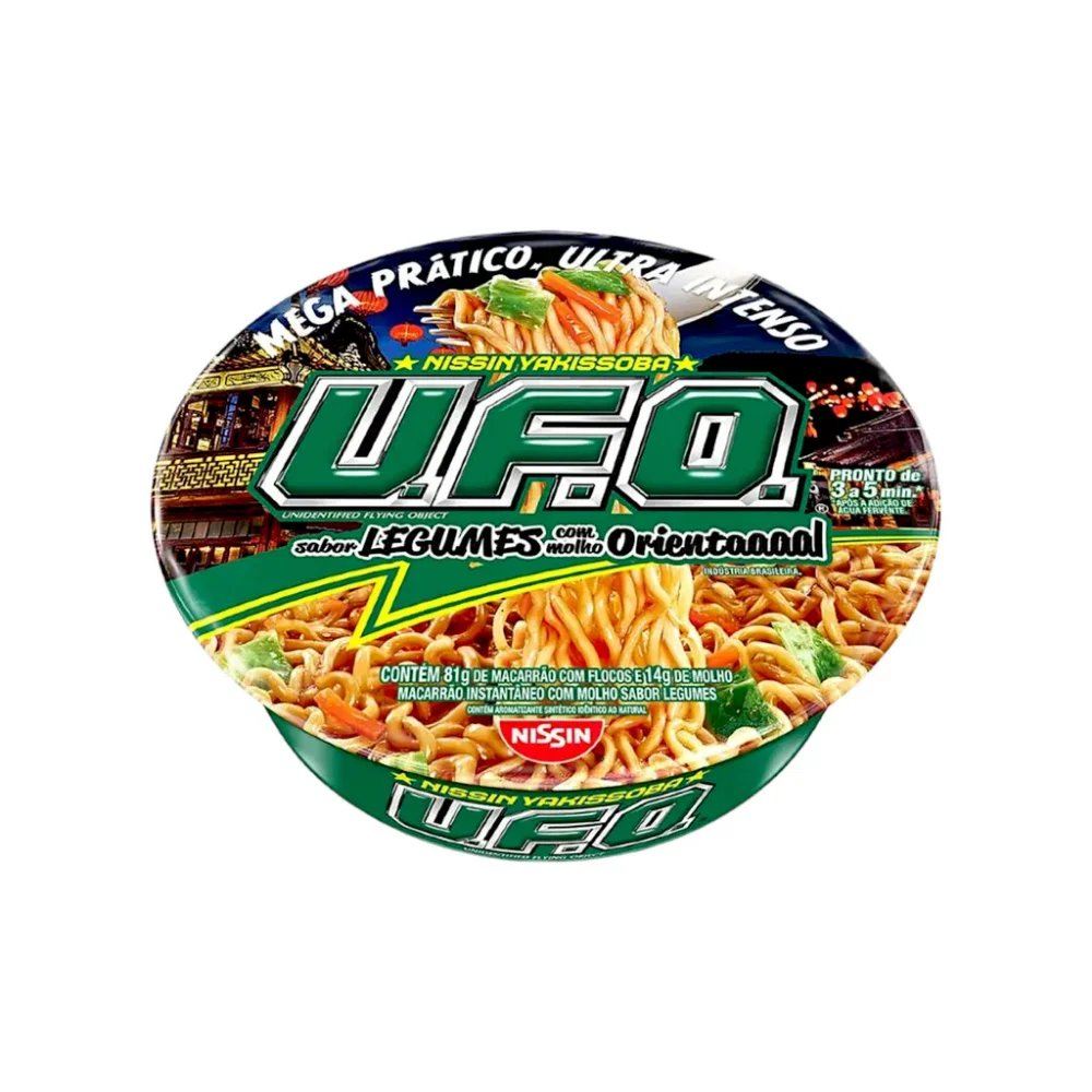 nissin ufo sabor verduras 81g