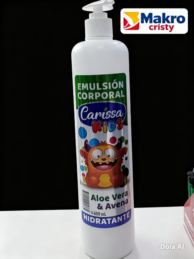 emulsionante corporal carissa kids