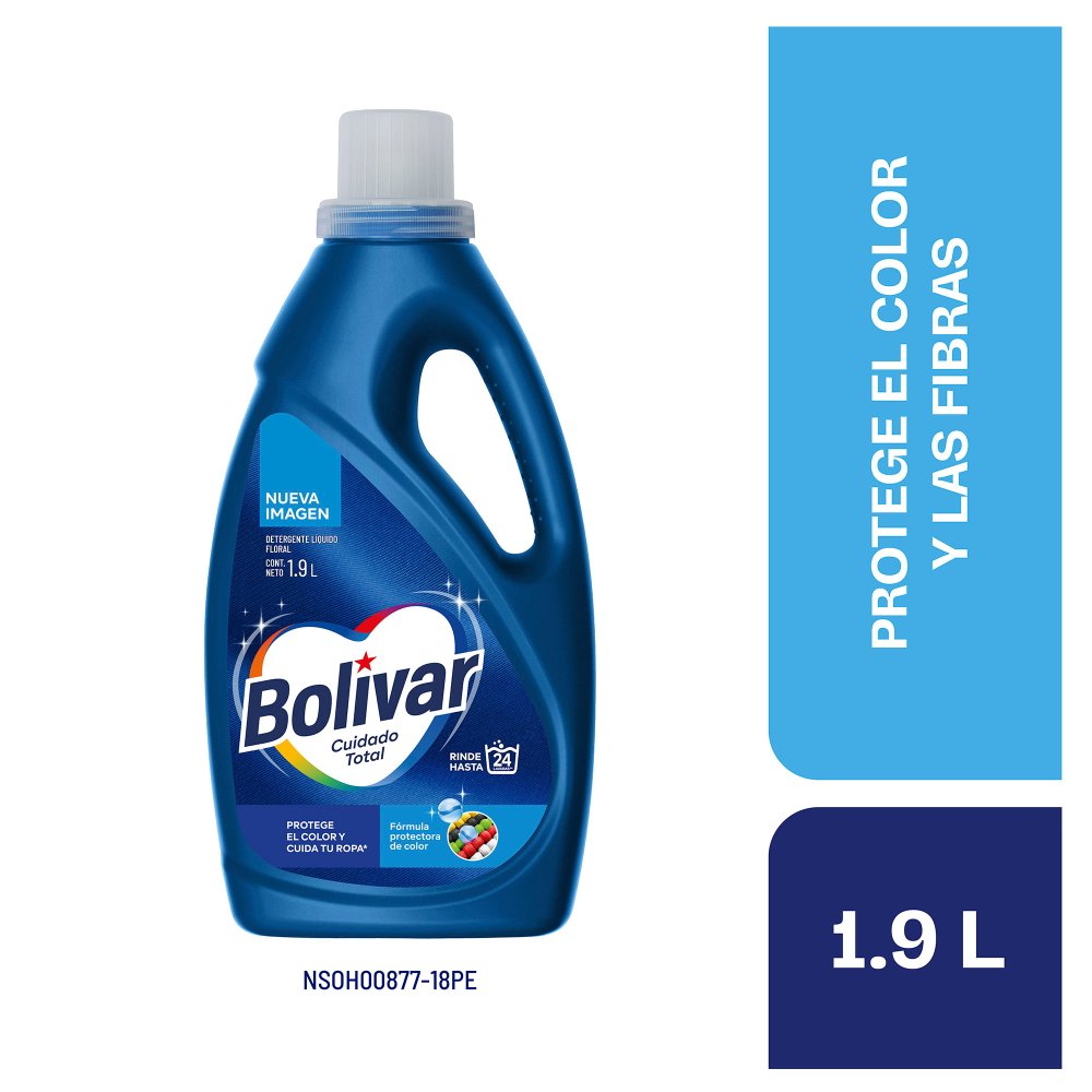 detergente bolivar 1,9l ct liquido floral