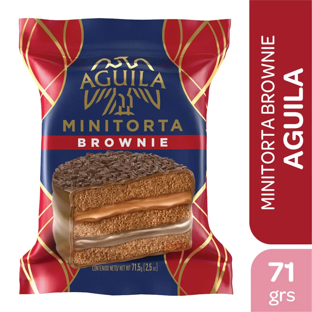 alfajor aguila brownie 71g