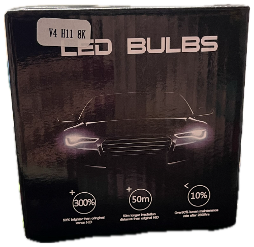948FARO LED BOMBILLAS LED V4 H11 8K