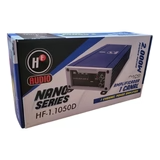 967AMPLIFICADOR HF-1.1050D MINI 2000 WATTS 1000 RMS 1 CANAL CLASE D CON CONTROL REMOTO HF AUDIO