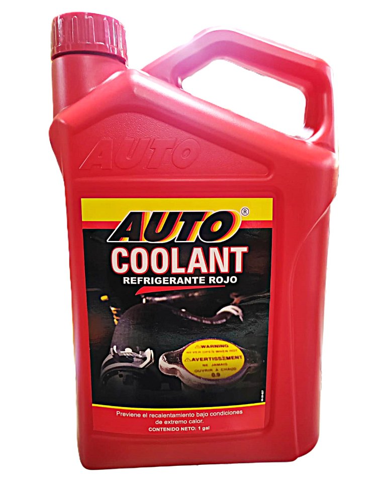 Refrigerante rojo auto