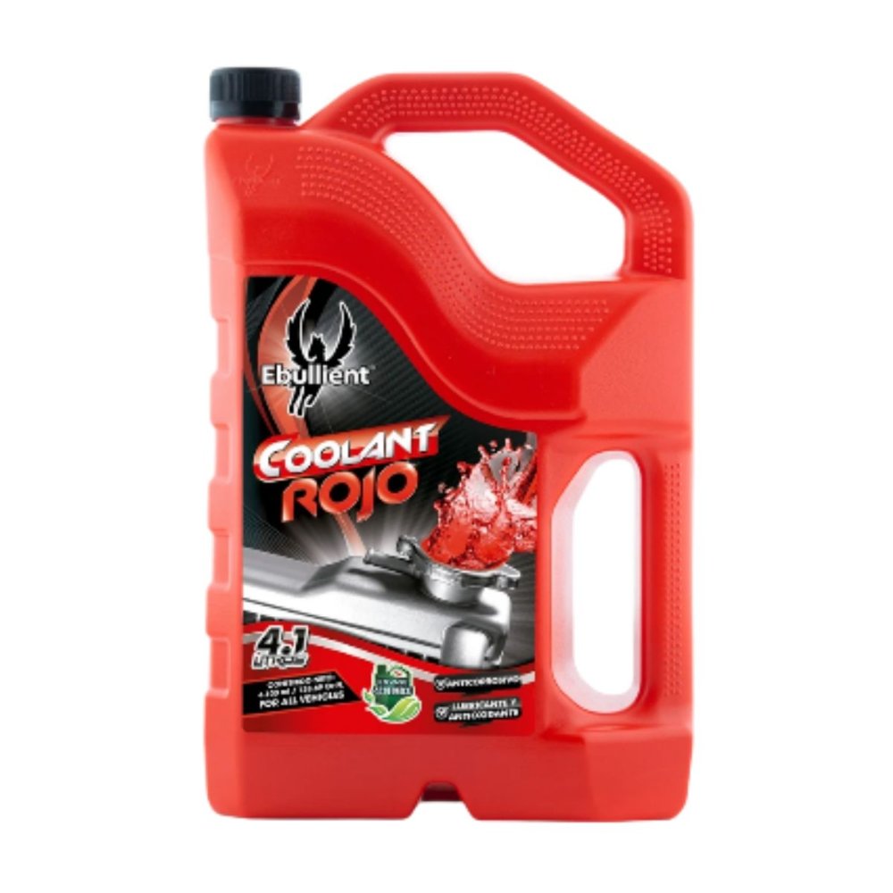 Refrigerante ebullient rojo